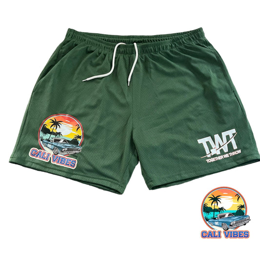 Cali Vibes Mesh Shorts