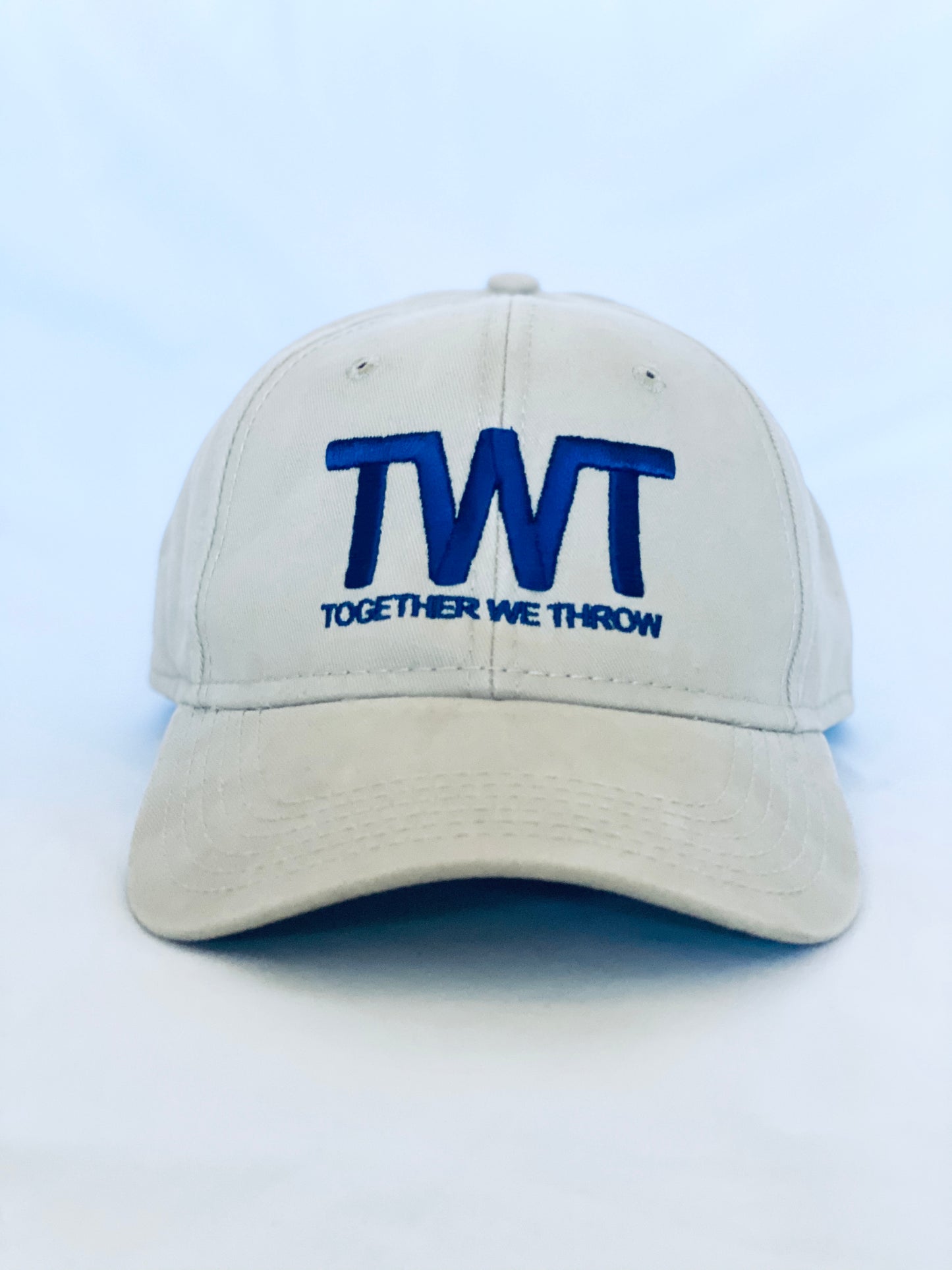 Dad Hat Khaki and Blue